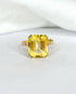 Bague Cocktail Citrine 6 carats "Johanna" - Elliade Paris