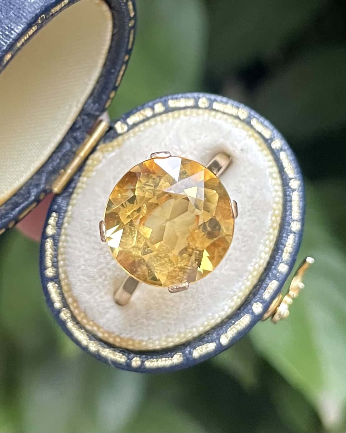 Bague Cocktail Citrine 6.60 carats "Erin" - Elliade Paris