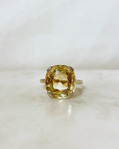 Bague Cocktail Citrine 8.40 carats &quot;Céline&quot; - Elliade Paris