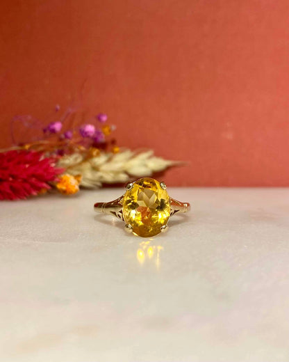 Bague Cocktail Citrine 2.20 carats &quot;Denise&quot;