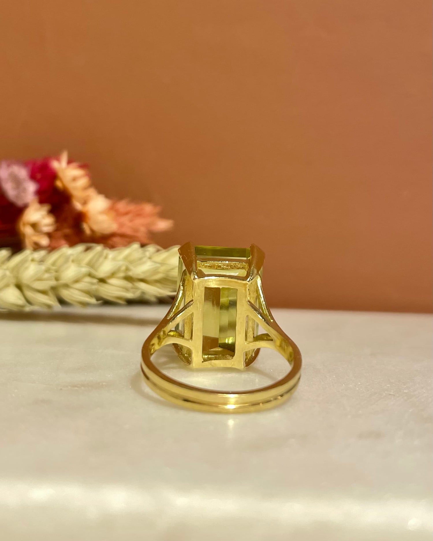 Citrine Cocktail Ring 10.80 Carats “Liza”