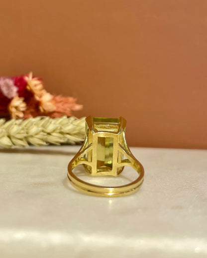 Citrine Cocktail Ring 10.80 Carats “Liza”
