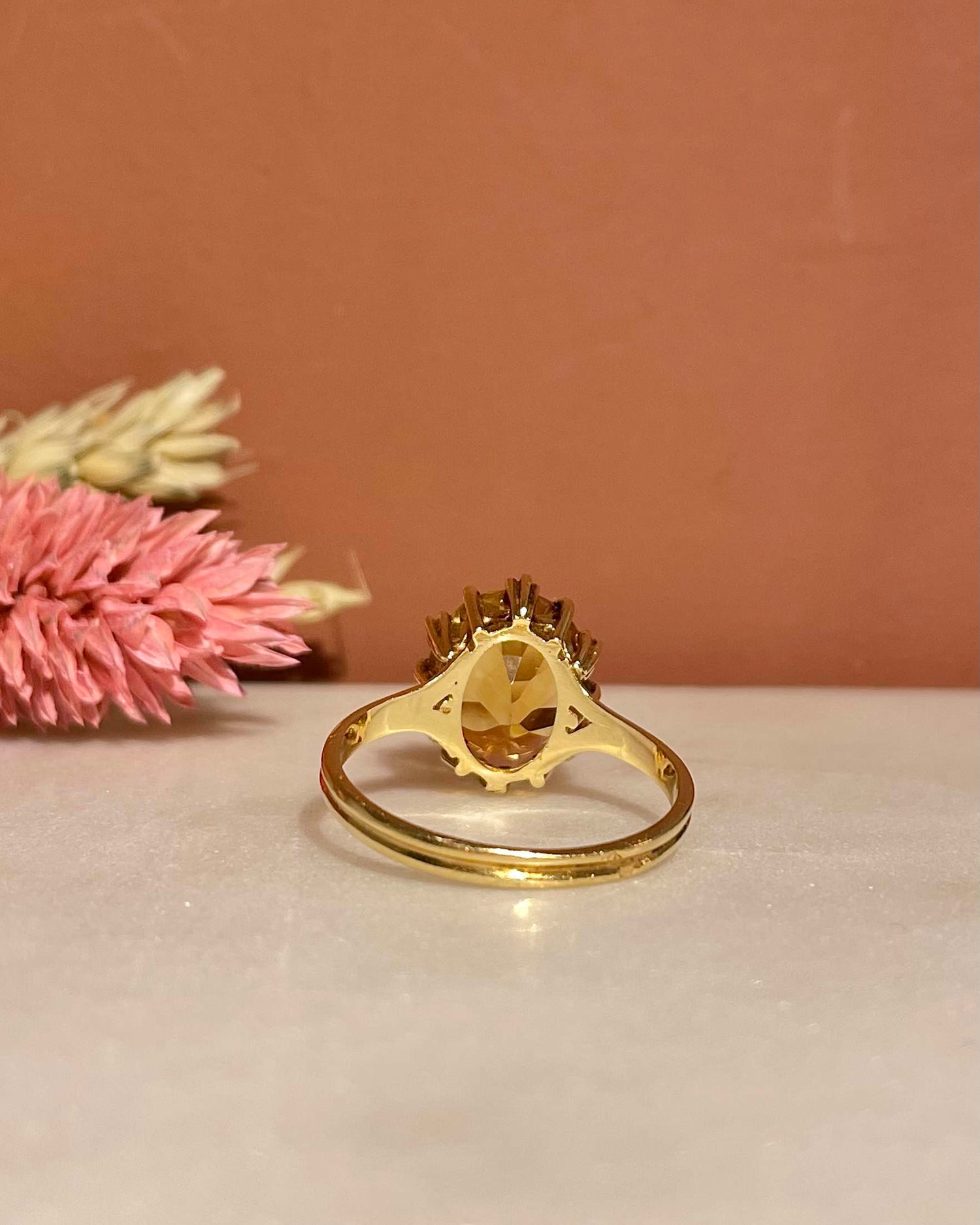 Bague Cocktail Citrine 3.90 Carats &quot;Analia&quot;