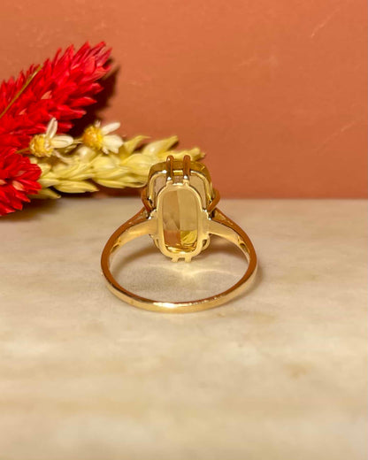Citrine Cocktail Ring 6.75 Carats “Elenia”