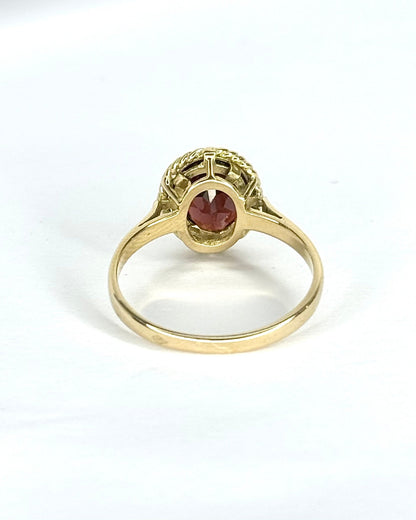 Bague Cocktail Grenat 1.90 carat "Lucia" - Elliade Paris