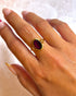 Bague Cocktail Grenat 2.10 carats & Or 3.38g "Gratiane" - Elliade Paris