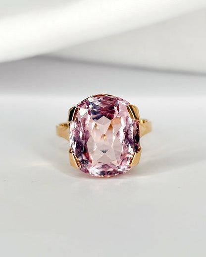 Bague Cocktail Morganite 9.70 carats "Celine" - Elliade Paris