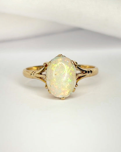 Bague Cocktail Opale 0.95 carat "Alba" - Elliade Paris