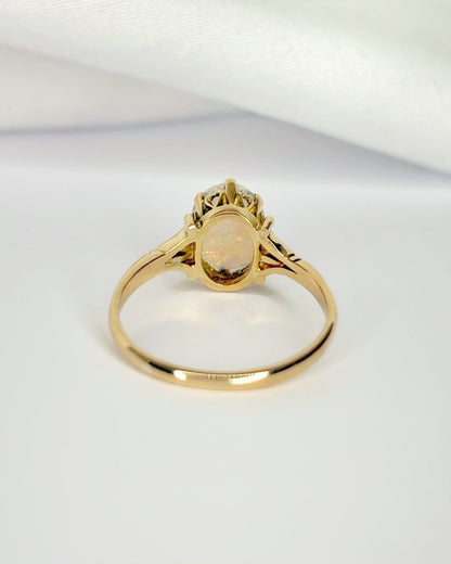 Bague Cocktail Opale 0.95 carat "Alba" - Elliade Paris