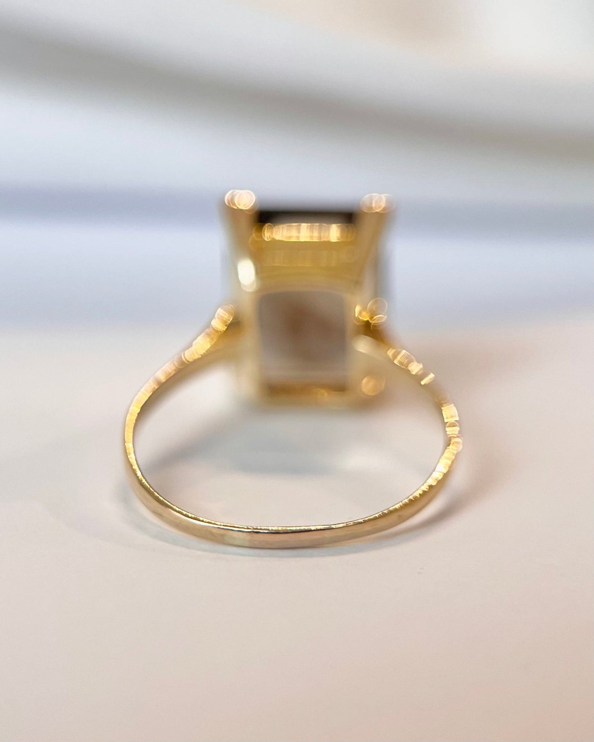 Bague Cocktail Quartz Fumé 4.92 carats "Elodie" - Elliade Paris