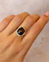 Bague Cocktail Quartz Fumé 5.17 carats & Diamants 0.32 carat "Barbara" - Elliade Paris