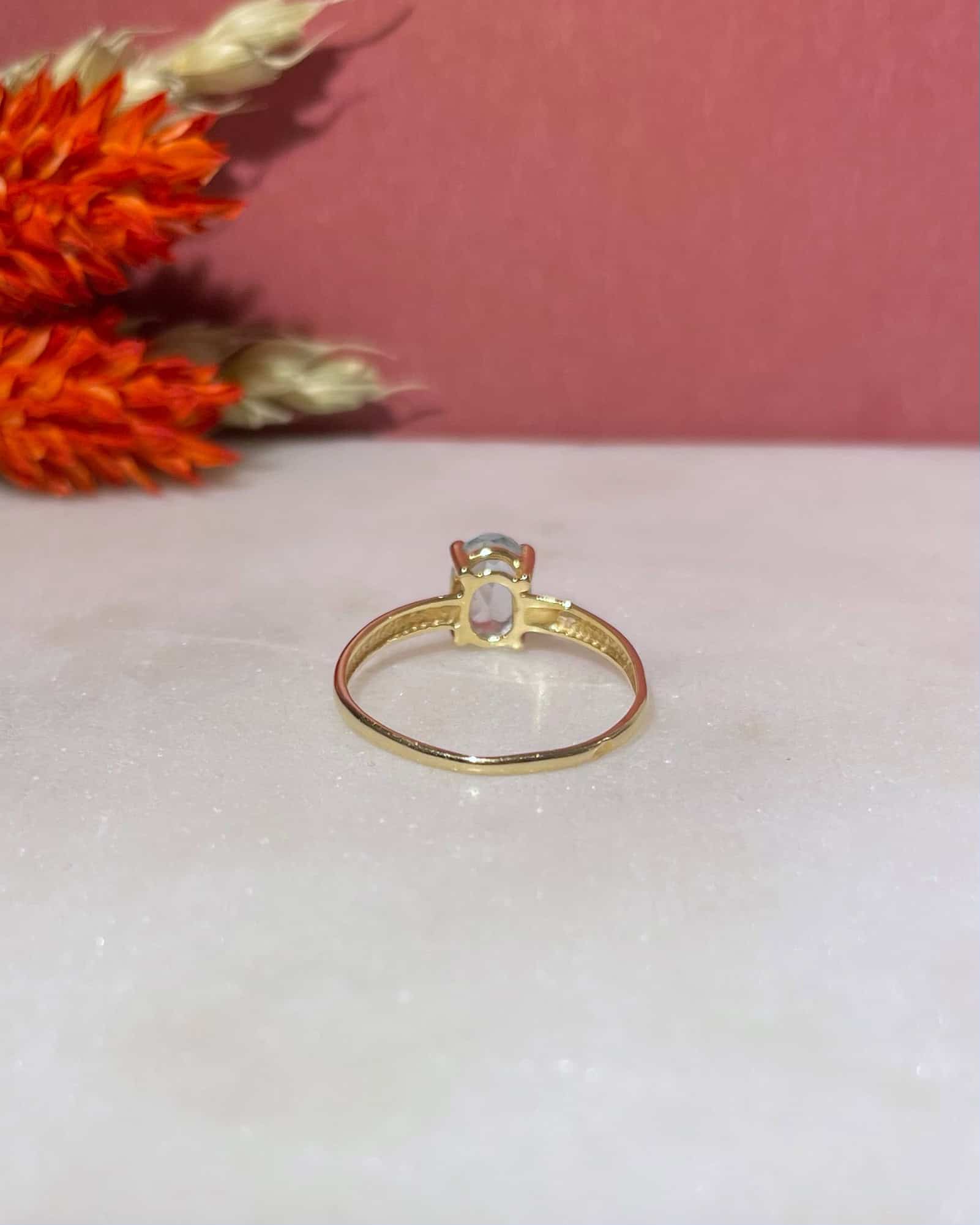 Bague Cocktail Topaze 1 carat "Marilys" - Elliade Paris