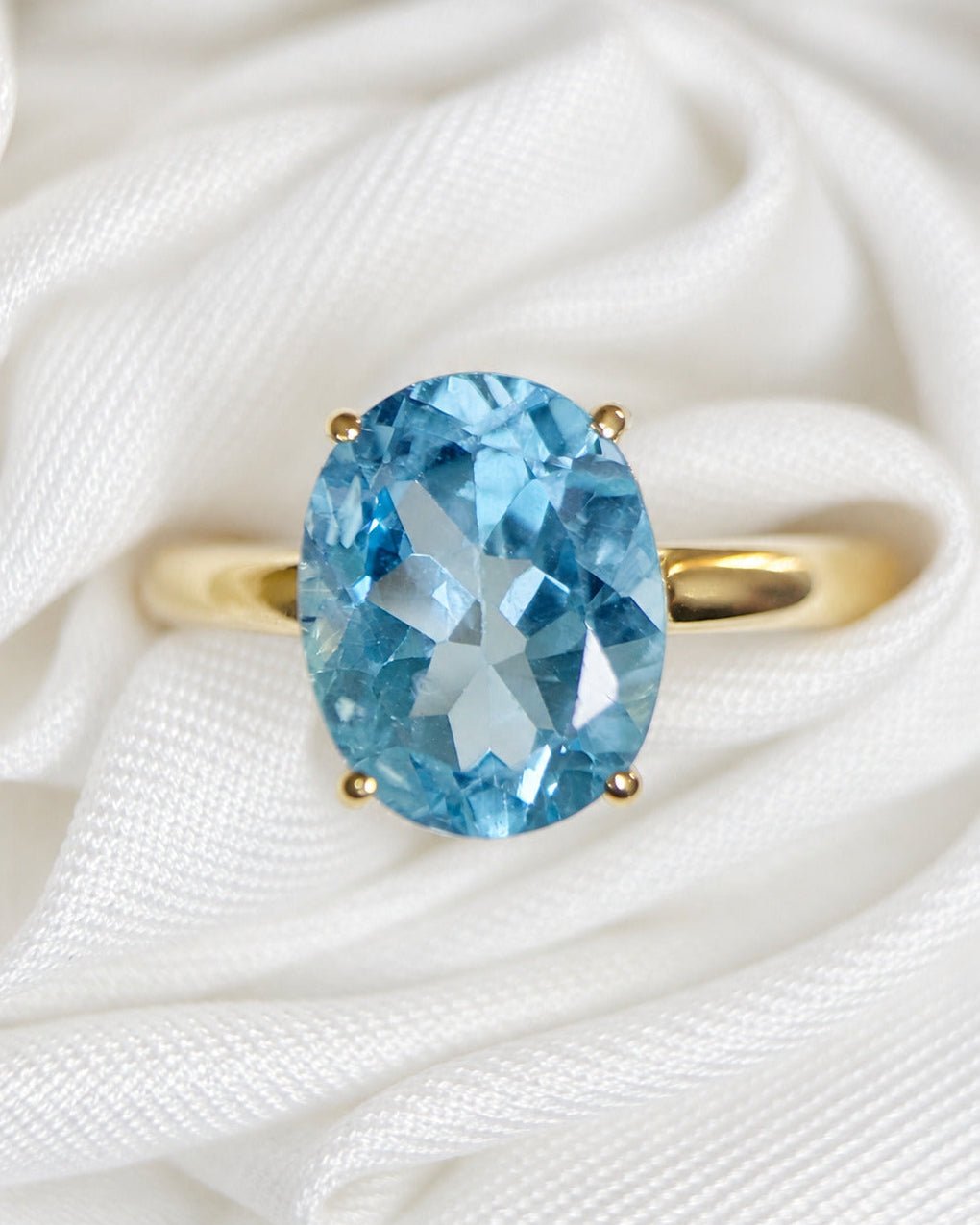 Bague Cocktail Topaze 3.48 carats "Dina" - Elliade Paris