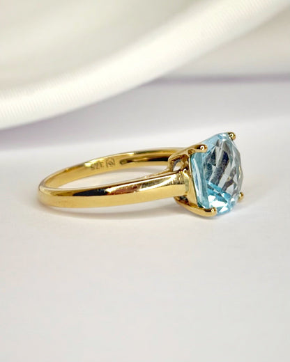 Bague Cocktail Topaze 4.65 carats "Gabriella" - Elliade Paris