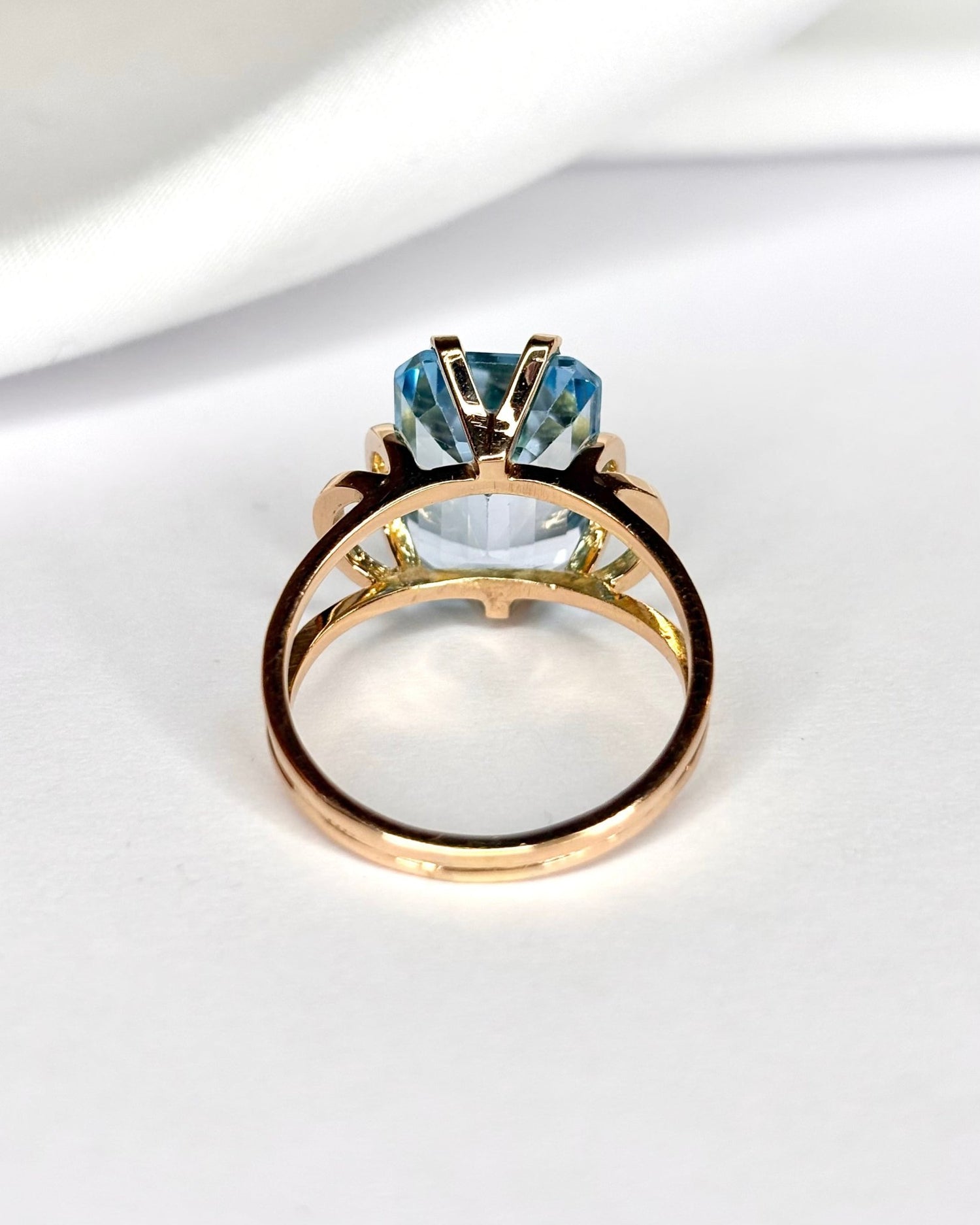 Bague Cocktail Topaze 5.80 carats "Justine" - Elliade Paris