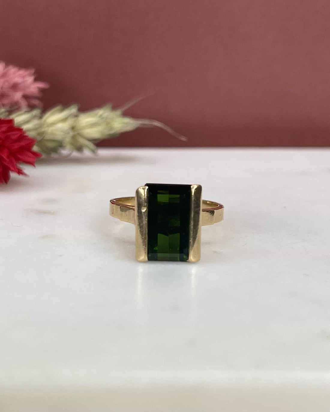 Bague Cocktail Tourmaline 4.50 carats &quot;Anora&quot; - Elliade Paris