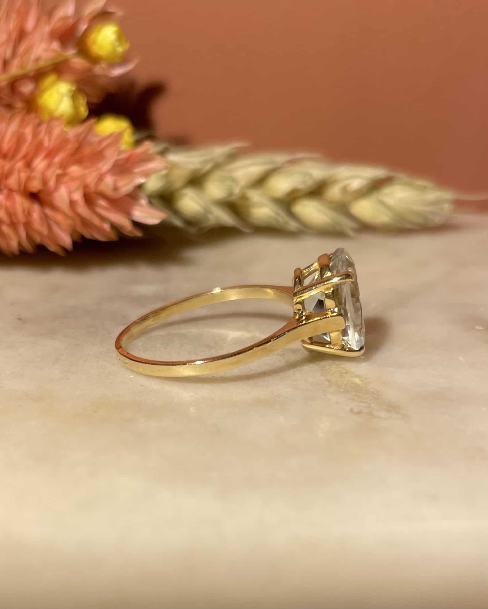 Bague Cocktail Aigue-Marine 2.50 carats &quot;Irina&quot;