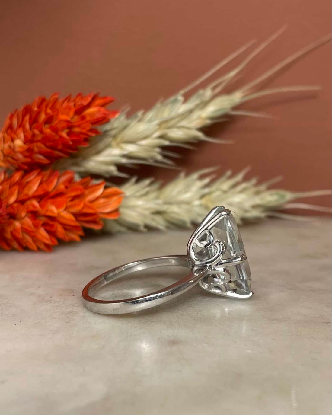 Bague Cocktail Aigue-Marine 3.50 carats &quot;Ayah&quot;