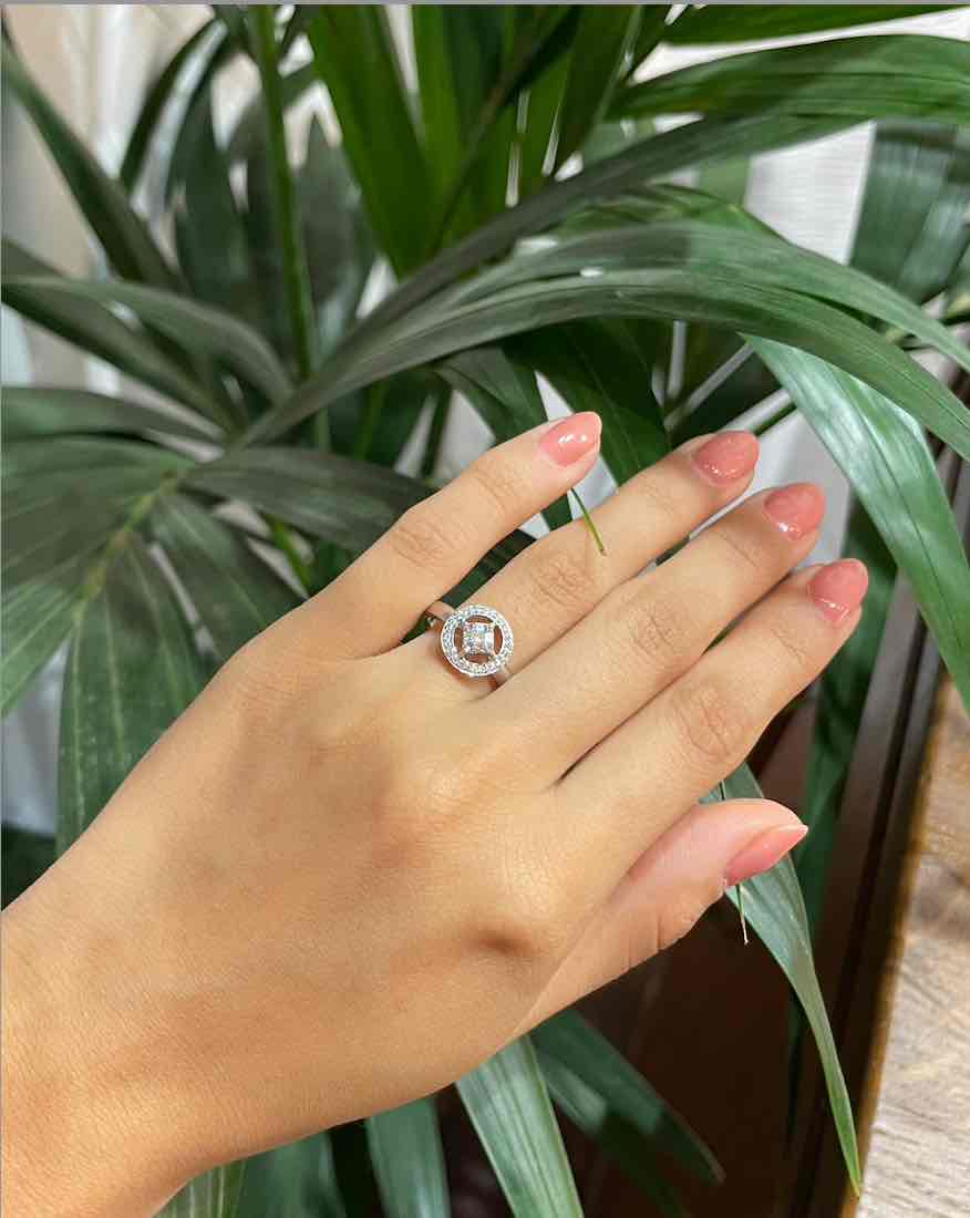 Bague Constellation de 35 Diamants "Mikaëla" - Elliade Paris