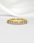 Bague Demi - Alliance Diamants 0.36 carat "Léonie" - Elliade Paris
