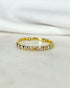 Bague Demi Alliance Diamants 0.36 carat "Lévana" - Elliade Paris