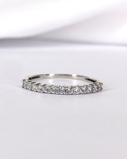 Bague Demi - Alliance Diamants "Sandy" - Elliade Paris