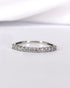 Bague Demi - Alliance Diamants "Sandy" - Elliade Paris