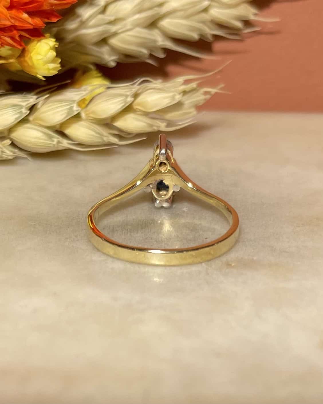 "Jorissa" Sapphire &amp;amp; Diamond Tiara Ring