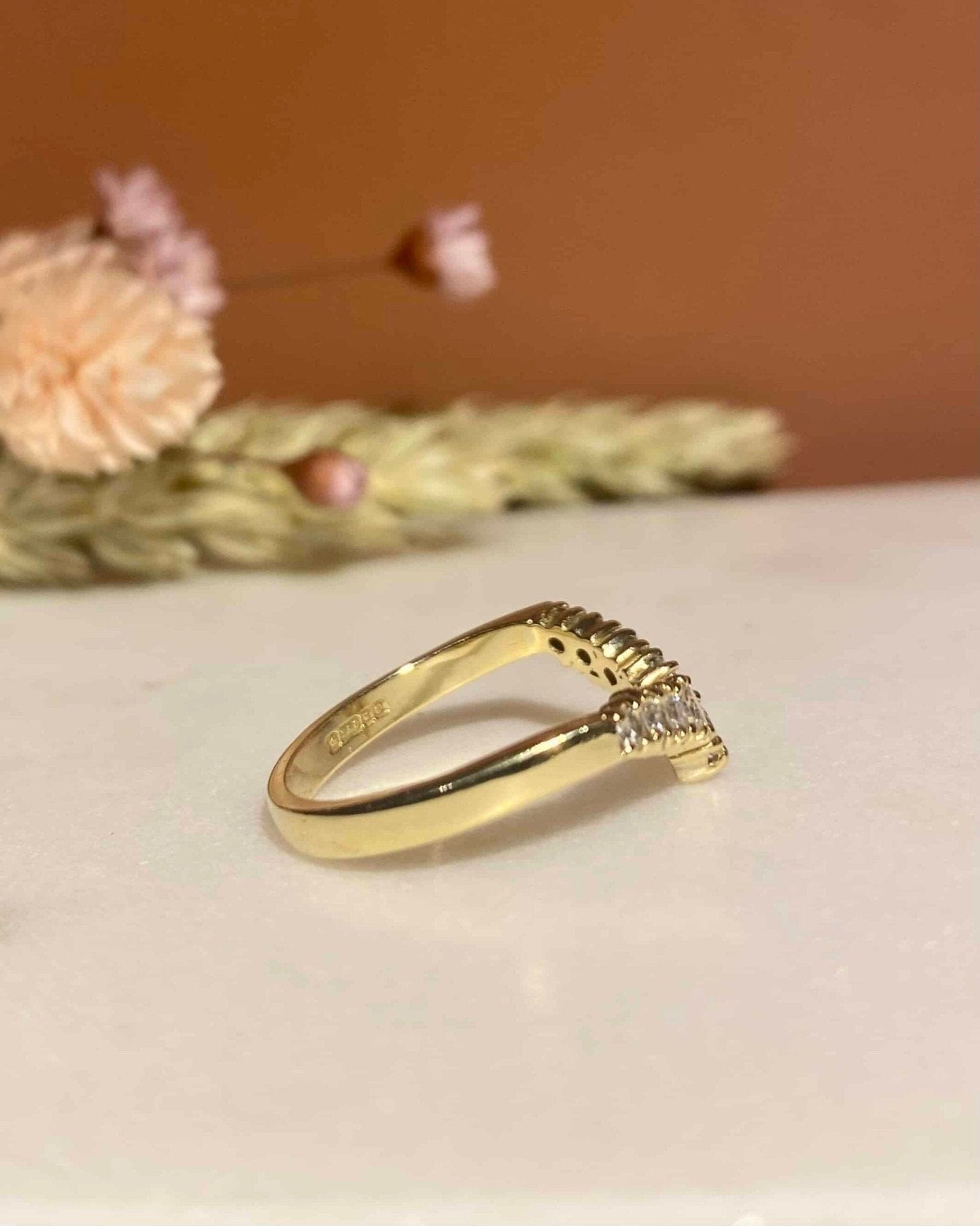 Bague Diadème Diamants 0.44 carat "Ariella" - Elliade Paris
