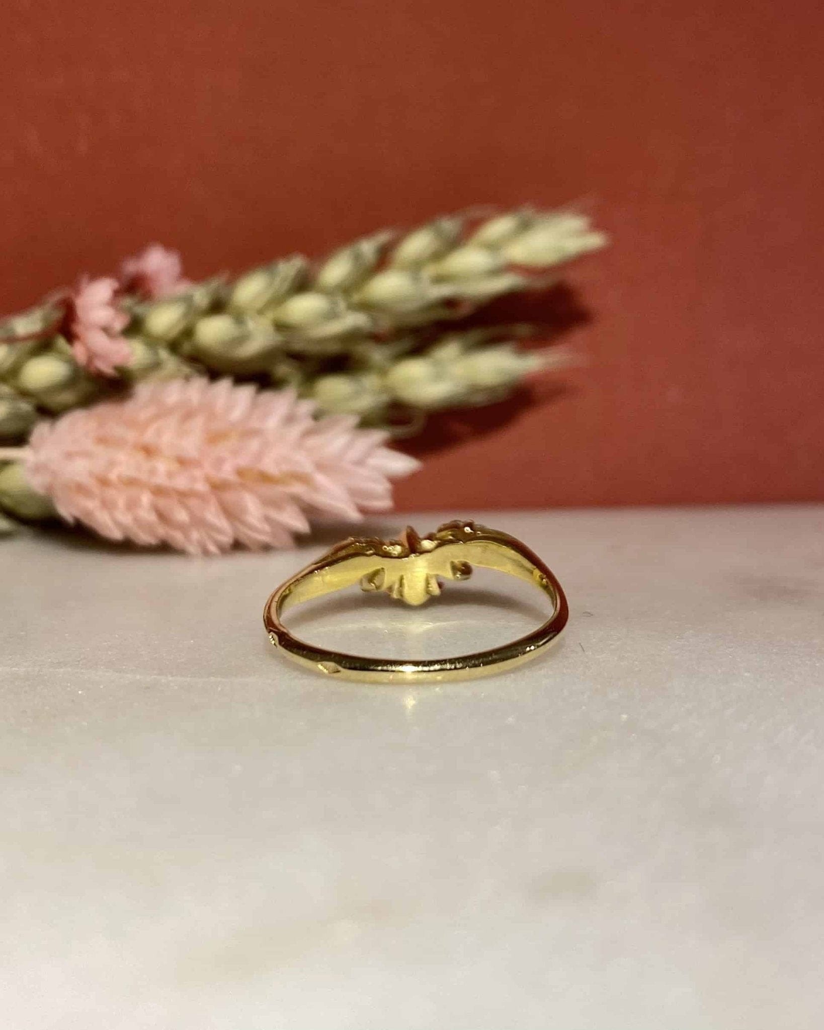 Bague Diadème Émeraude &amp; Diamants "Jenna" - Elliade Paris