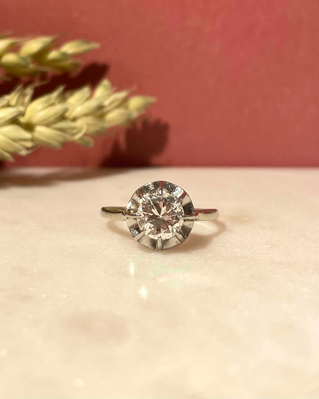 0.80 carat &quot;Chéryl&quot; Diamond Solitaire Ring