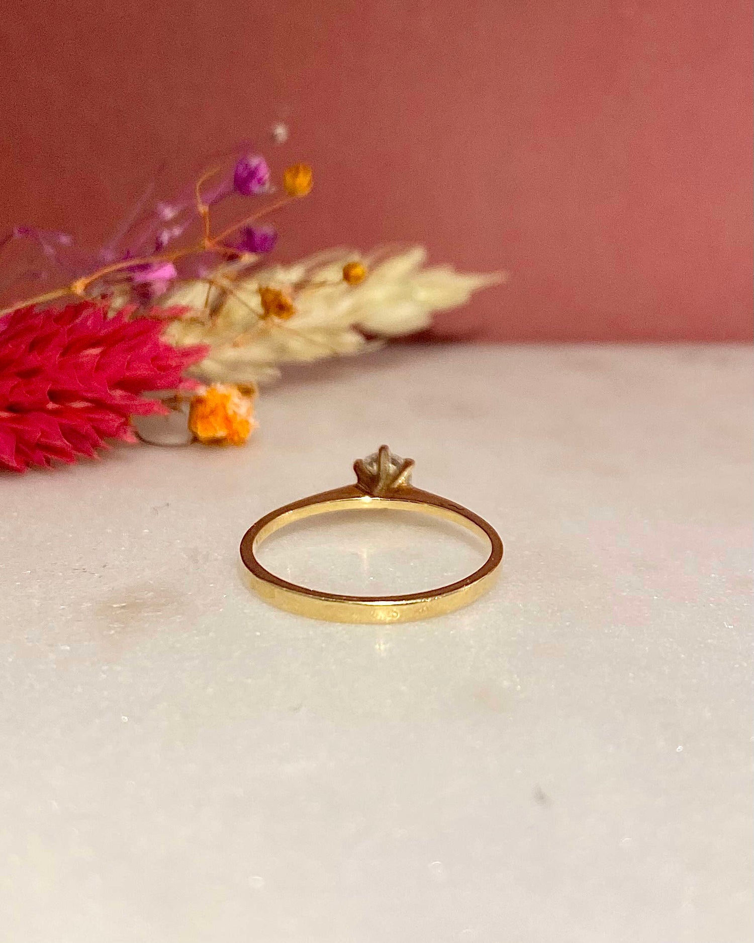 &quot;Clem&quot; 0.25 carat Diamond Solitaire Ring