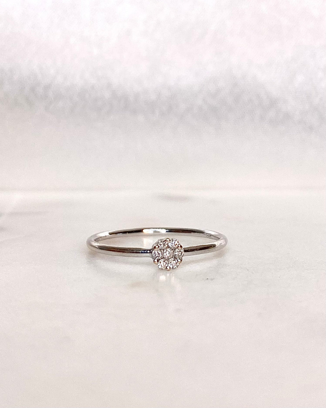 Bague Diamants 0.07 carat &quot;Milia&quot; - Elliade Paris