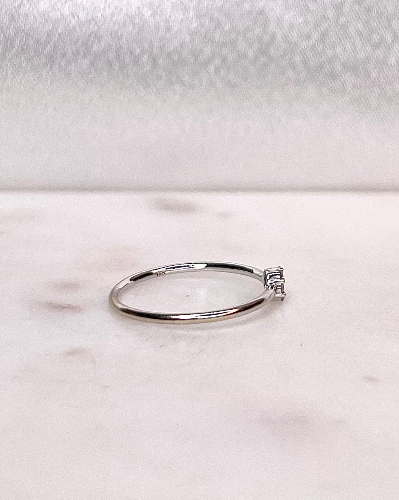 Bague Diamants 0.07 carat &quot;Milia&quot; - Elliade Paris