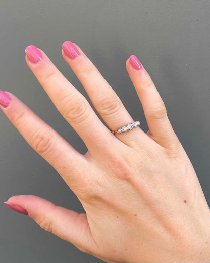 Bague Rivière Diamants 0.25 carat &quot;Mahaud&quot;