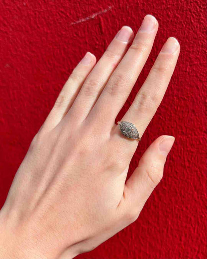 Bague Diamants Art - déco &quot;Tatiana&quot; - Elliade Paris