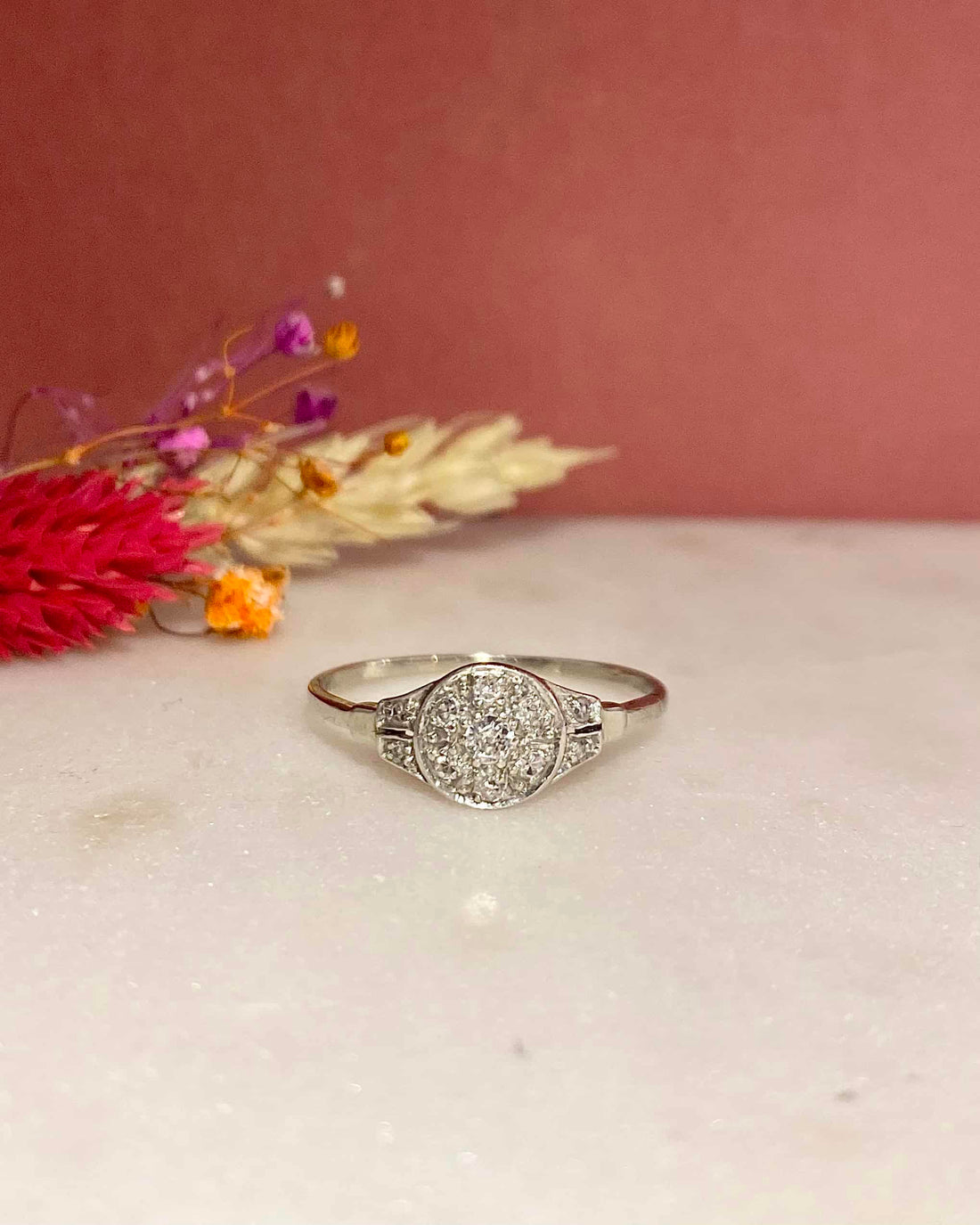 Art Deco Diamond Ring &quot;Julinne&quot;