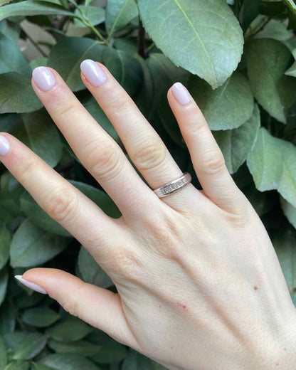 Bague Vintage Jonc 8 Diamants Baguettes &quot;Melinda&quot;