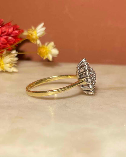 Bague Marguerite 37 Diamants &quot;Estelle&quot;