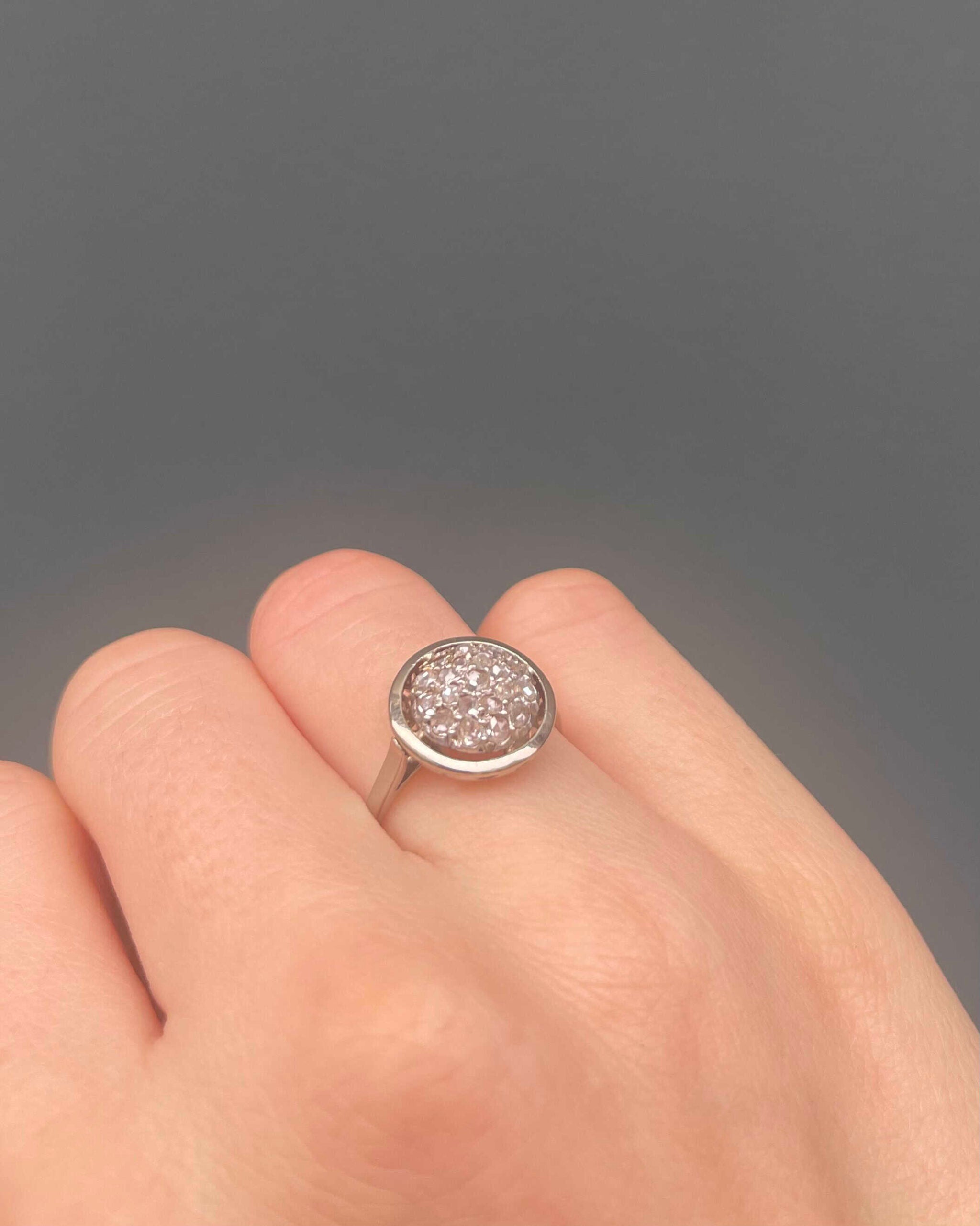 Art Deco Diamond Ring 0.60 Carat "Mireya"