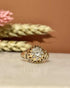 Bague Dôme Vintage Diamant "Ness" - Elliade Paris