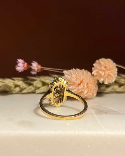 Bague Vintage Art-Déco Diamants &quot;Milena&quot;