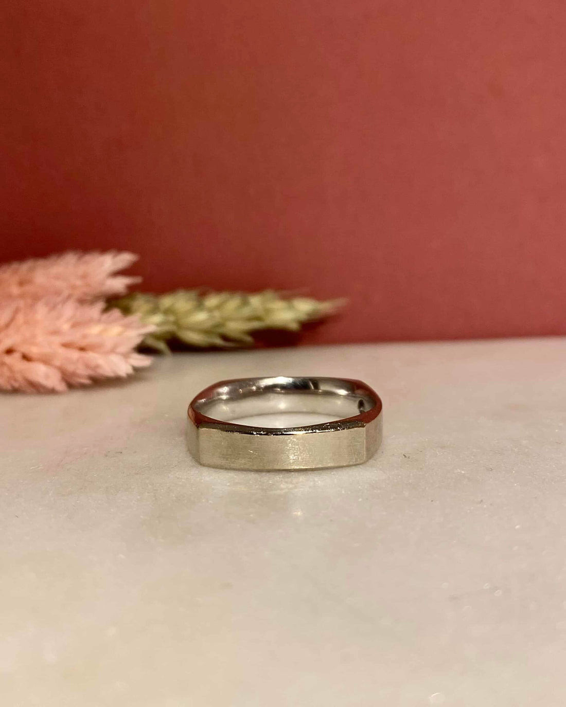 Chevalière Jonc Vintage Diamant "Camille"
