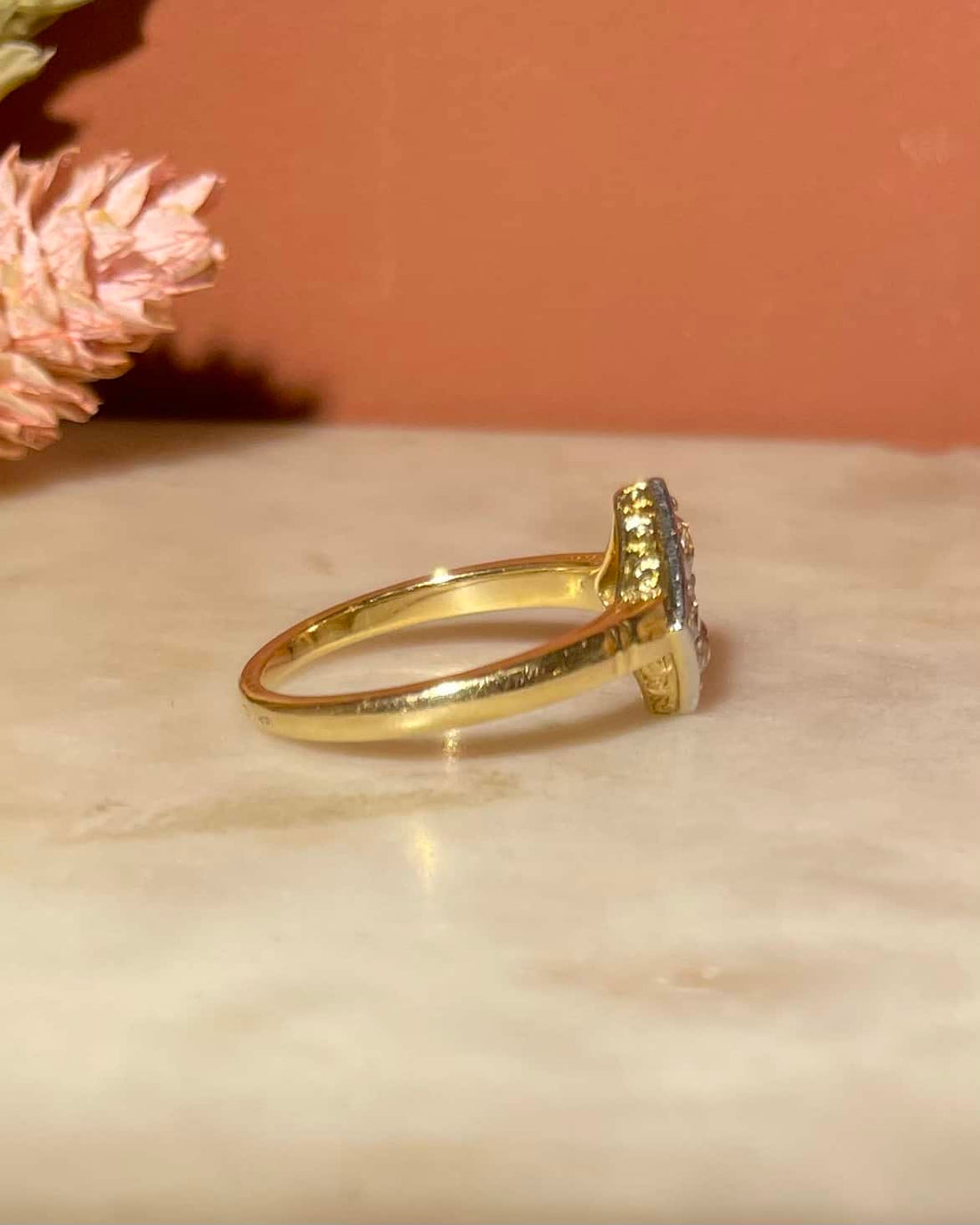 Bague Art-déco Diamants &quot;Navida&quot;