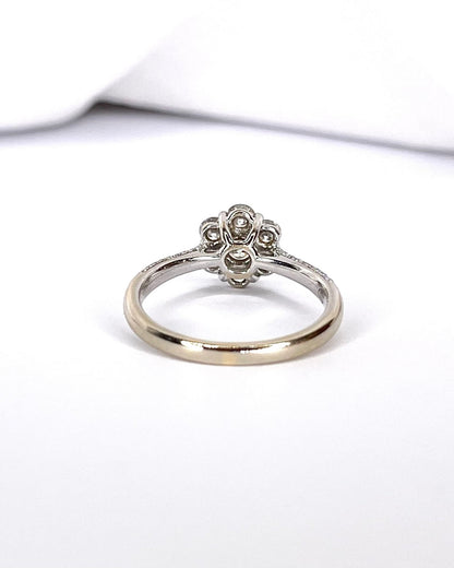 Bague Fleur 63 Diamants 0.98 carat "Théodora" - Elliade Paris