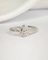 Bague Fleur Diamants 0.47 carat "Anissa" - Elliade Paris