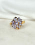 Bague Fleur Tanzanites 1.20 carat "Rania" - Elliade Paris