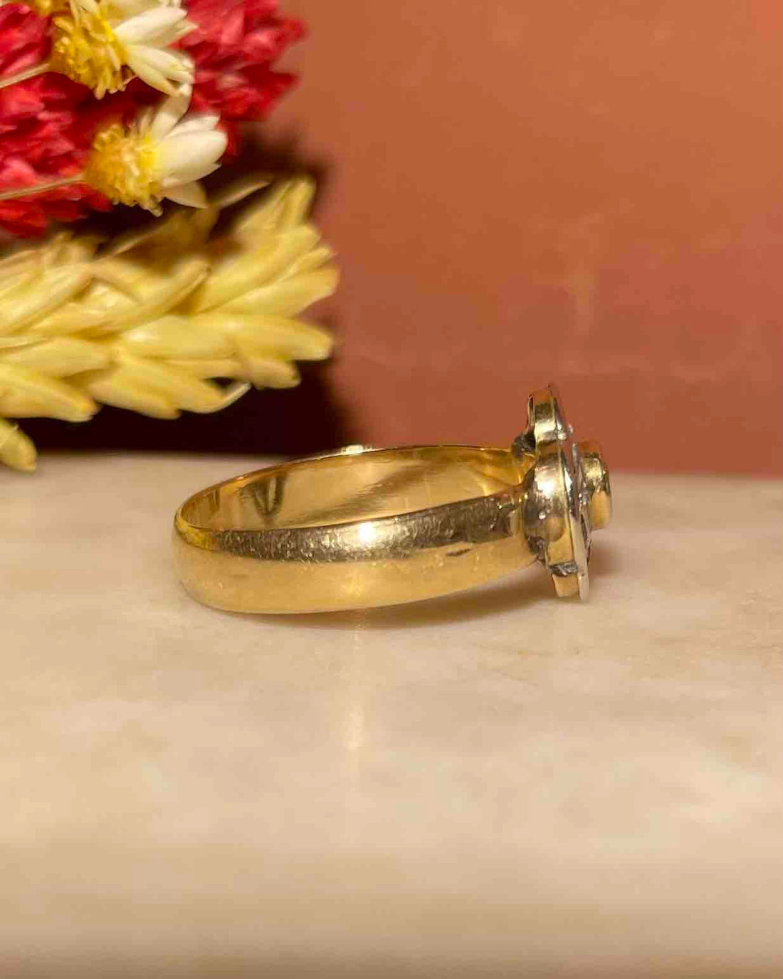 Bague Art-déco Diamants &quot;Yaelle&quot;