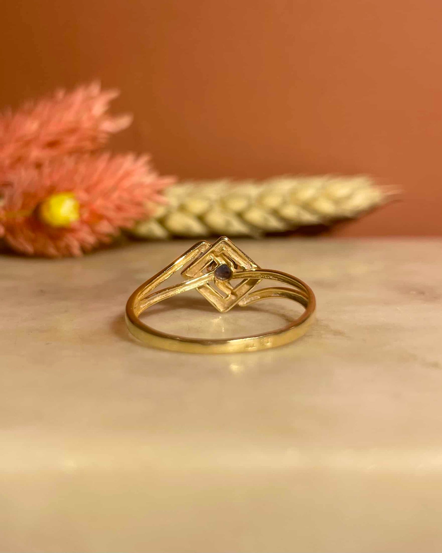 Bague Vintage Saphir &quot;Elianne&quot;