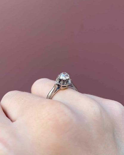 0.90 carat &quot;Diana&quot; Diamond Solitaire Ring